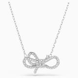 Blanc, métal rhodié