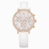 Matrix tennis chrono ウォッチ, スイス製, レザーストラップ, ピンク