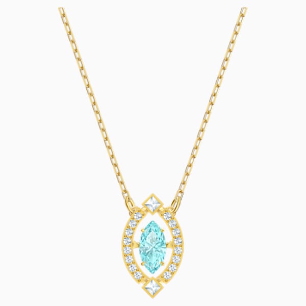 Girl Rose Gold Crystal Drop Dangling Feather Love Leaves Earrings Chains Pendants Necklaces for Women Jewelry Sets golden