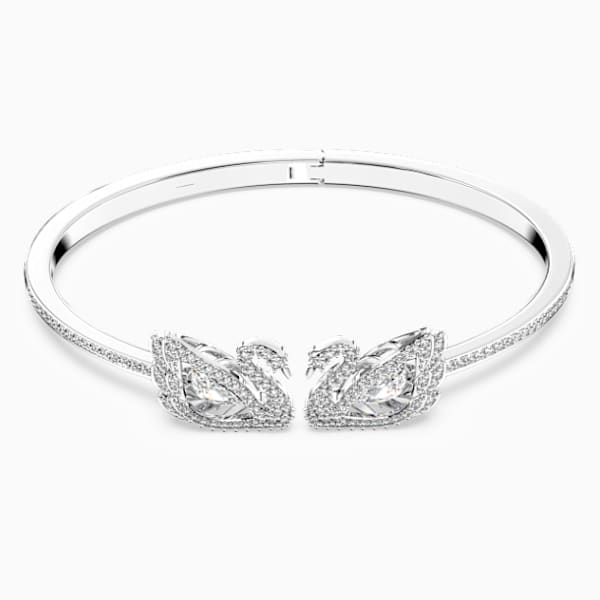 2 Ct Bleu et Blanc Diamond Tennis Bracelet en 14k Or Blanc Finition