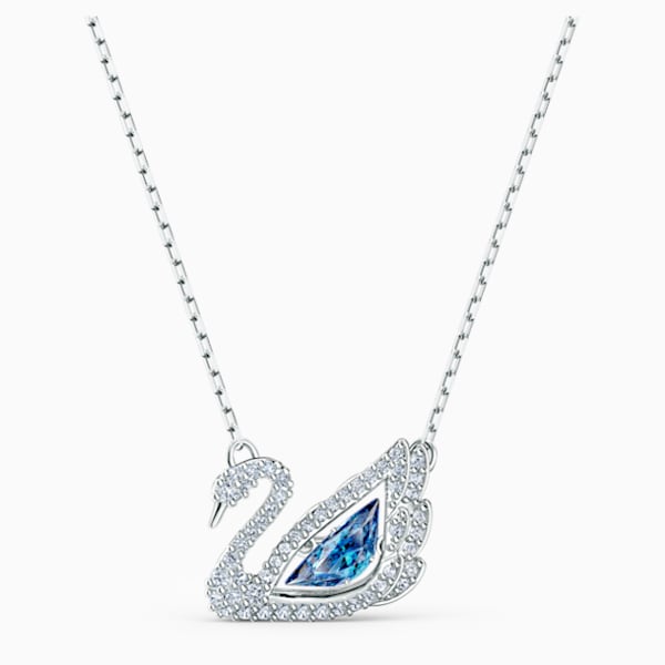 Crystal Solitaire small Pendant long chain Necklace Bridal women Jewelry Dainty