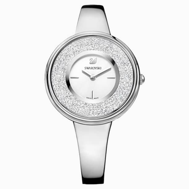 Crystalline Pure 腕表, 金属手链, 白色, 不锈钢 - Swarovski, 5269256