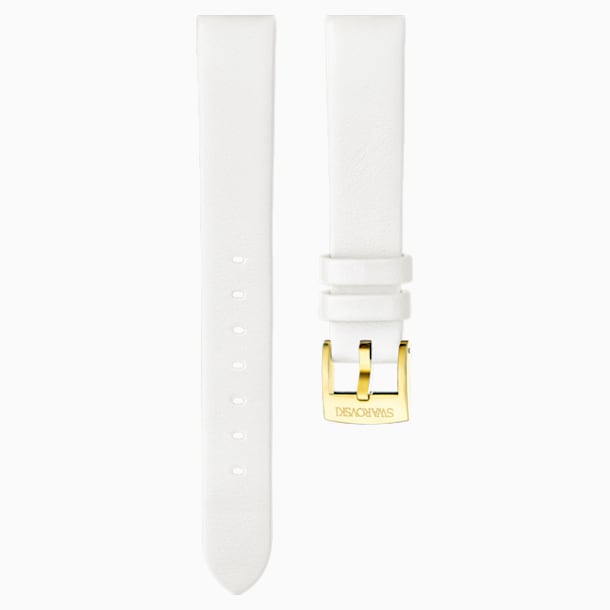 16mm 表带, 白色, 镀金色调 - Swarovski, 5302278