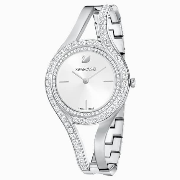 Eternal 腕表, 金属手链, 白色, 不锈钢 - Swarovski, 5377545