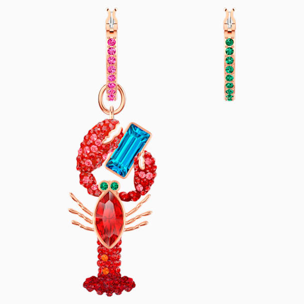 Swarovski crab earrings