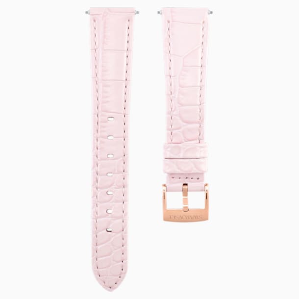 17mm 表带, 粉红色, 镀玫瑰金色调 - Swarovski, 5455152