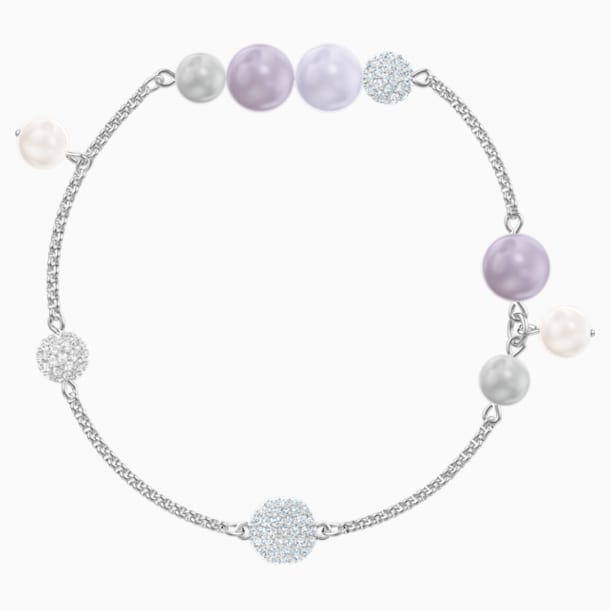 Swarovski Remix Collection Pearl Strand, 彩色设计, 镀铑 - Swarovski, 5479020