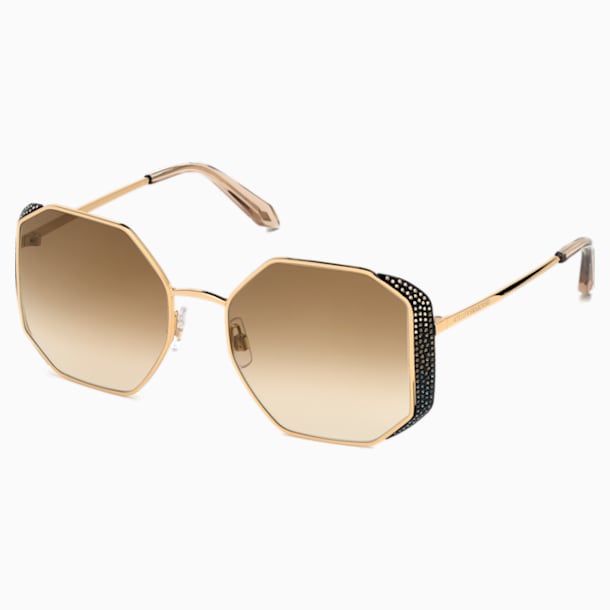Moselle Octogonal 太阳眼镜, SK238-P 30G, 咖啡色 - Swarovski, 5515895