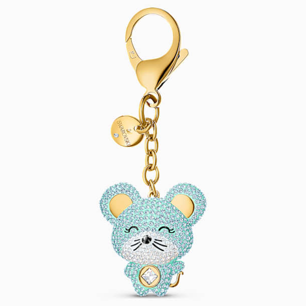 Zodiac 手袋坠饰, 浅色渐变, 镀金色调 - Swarovski, 5522153