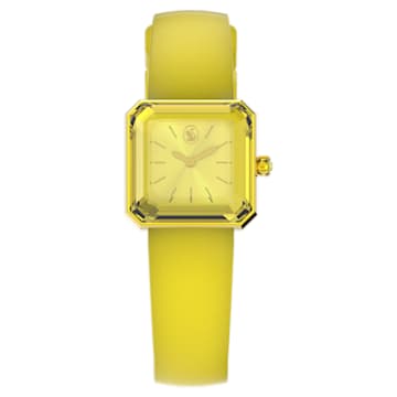 스와로브스키 Swarovski Watch, Silicone strap, Yellow