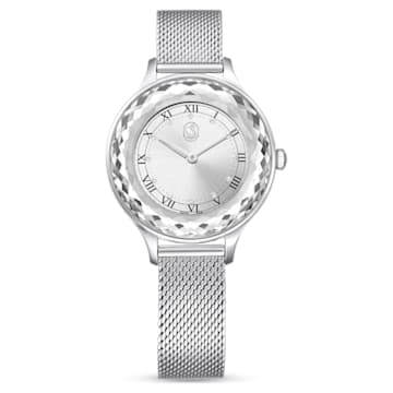 스와로브스키 시계 Swarovski Octea Nova watch, Swiss Made, Metal bracelet, Silver tone, Stainless steel