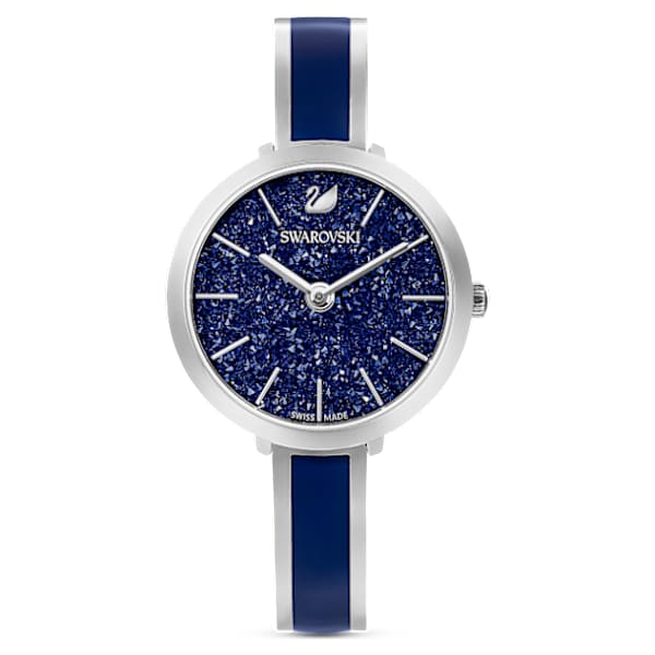 swarovski iced out watch