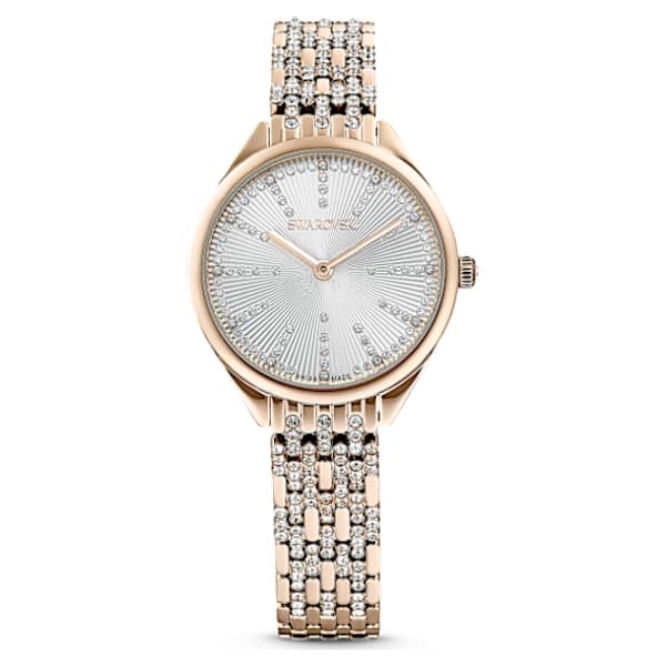 Swarovski aster copper gold discount watch