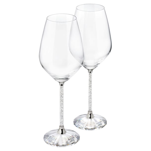 Crystalline White Wine Glasses (Set 2) - Swarovski, 1095947