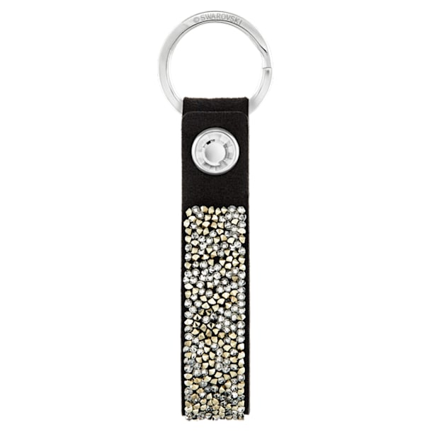 Glam Rock Key Ring, Black, Stainless steel - Swarovski, 5174947