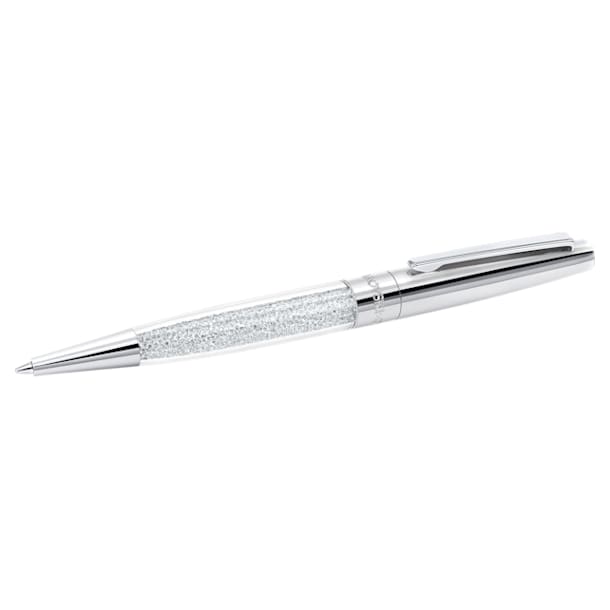Crystalline Stardust Ballpoint Pen, Chrome Plated - Swarovski, 5296358