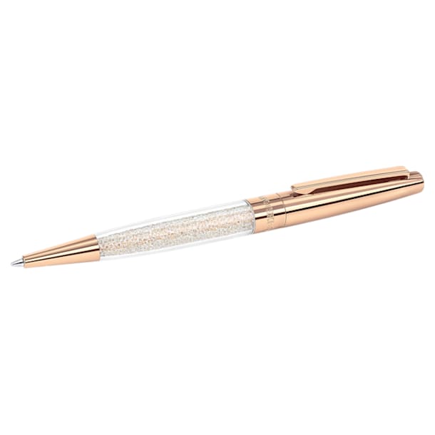 Crystalline Stardust Ballpoint Pen, Rose gold Plated - Swarovski, 5296363