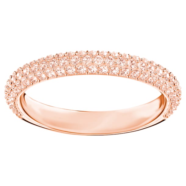Stone 戒指, 粉紅色, 鍍玫瑰金色調 - Swarovski, 5402441