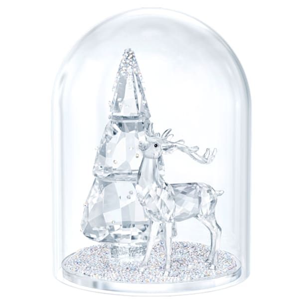 Campana de cristal – Pino y ciervo - Swarovski, 5403173