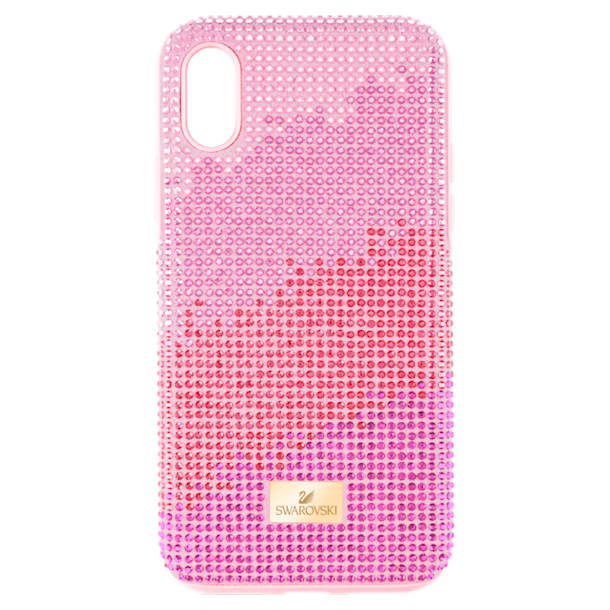 High Love Smartphone 套, iPhone® X/XS , 粉红色 - Swarovski, 5449510