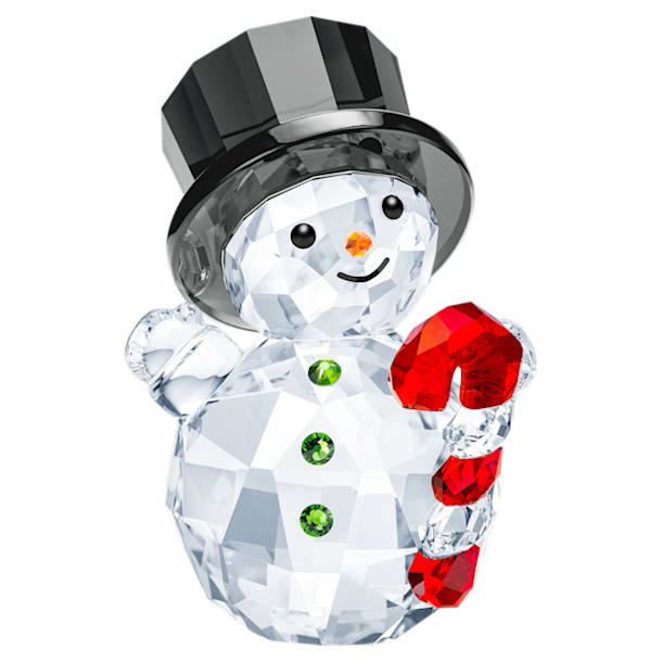 Muñeco de nieve con Bastón de caramelo - Swarovski, 5464886