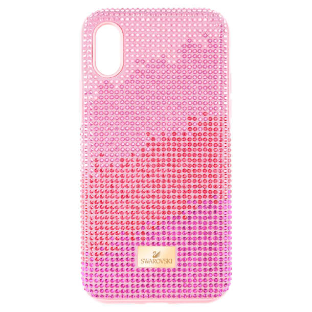 High Love smartphone case, iPhone® XS Max, Pink - Swarovski, 5481464