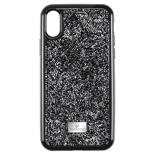 Glam Rock smartphone case, iPhone® XS Max, Black - Swarovski, 5482283