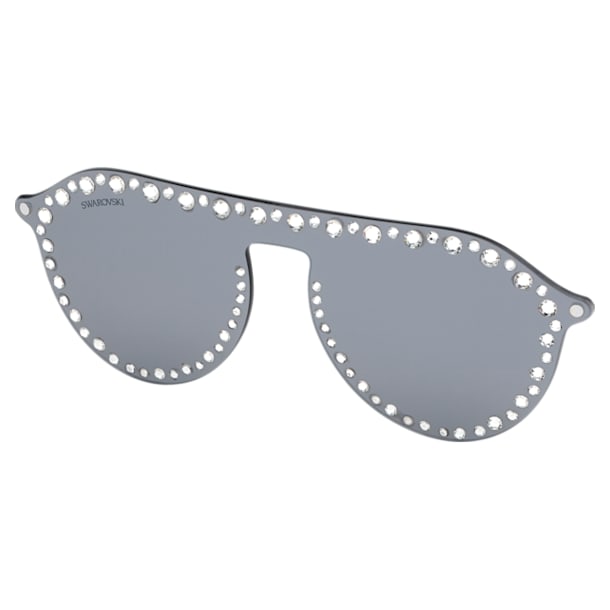 Swarovski Click-on Mask sunglasses, SK5329-CL 16C, Gray - Swarovski, 5483816