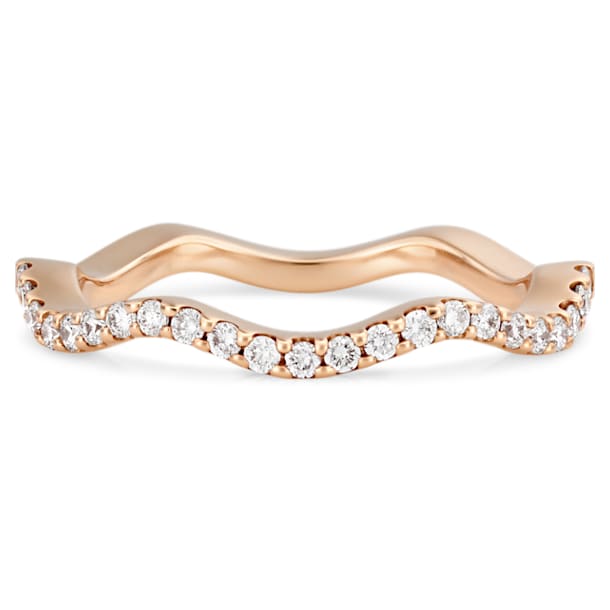 Eternity ring, Diamond TCW 0.20 carat, 18K rose gold - Swarovski, 5487462