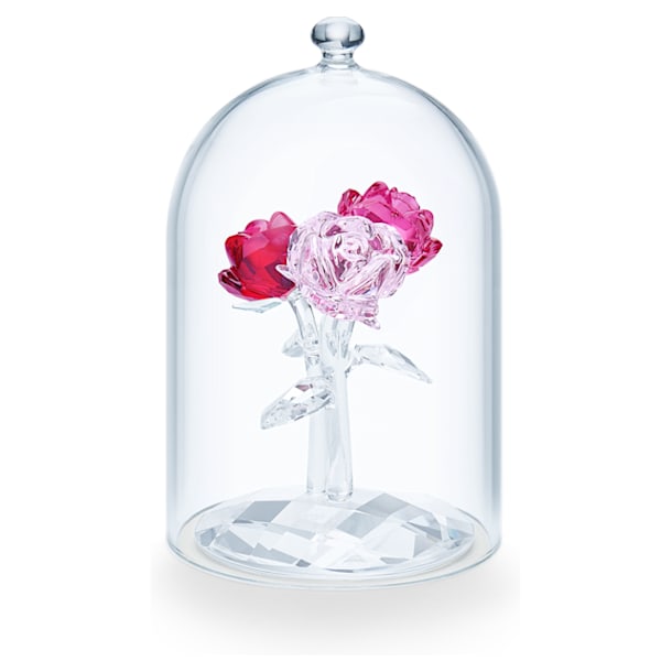 仿水晶钟罩下的玫瑰花束 - Swarovski, 5493707