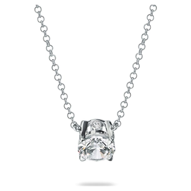 Eternity pendant, Diamond TCW 0.22 carat, 18K white gold - Swarovski, 5517830