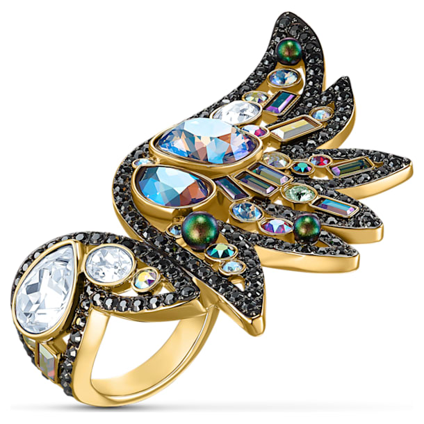 Shimmering ring, Multicolored, Mixed metal finish - Swarovski, 5521066