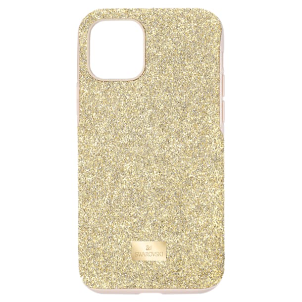 스와로브스키 Swarovski High smartphone case, iPhone 11 Pro, Gold tone