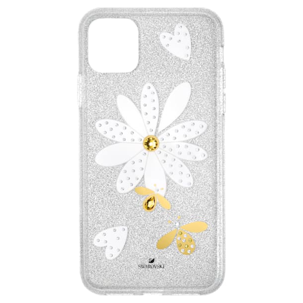 Eternal Flower Smartphone Case with Bumper, iPhone® 11 Pro Max, Light multi-colored - Swarovski, 5533980