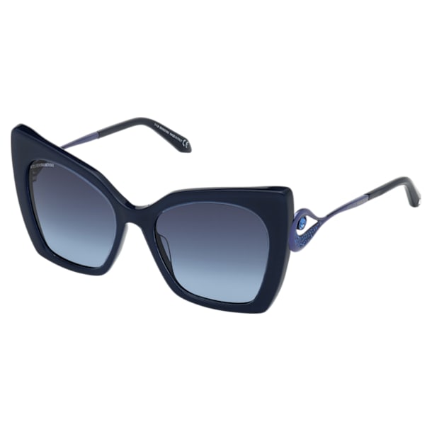 Tigris Sunglasses, SK0271-P 90W, Blue - Swarovski, 5535793