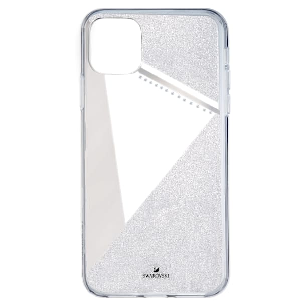 Subtle smartphone case with bumper, iPhone® 11 Pro, Silver tone - Swarovski, 5536847