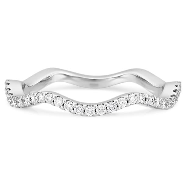 Eternity ring, Diamond TCW 0.20 carat, 18K white gold - Swarovski, 5562496