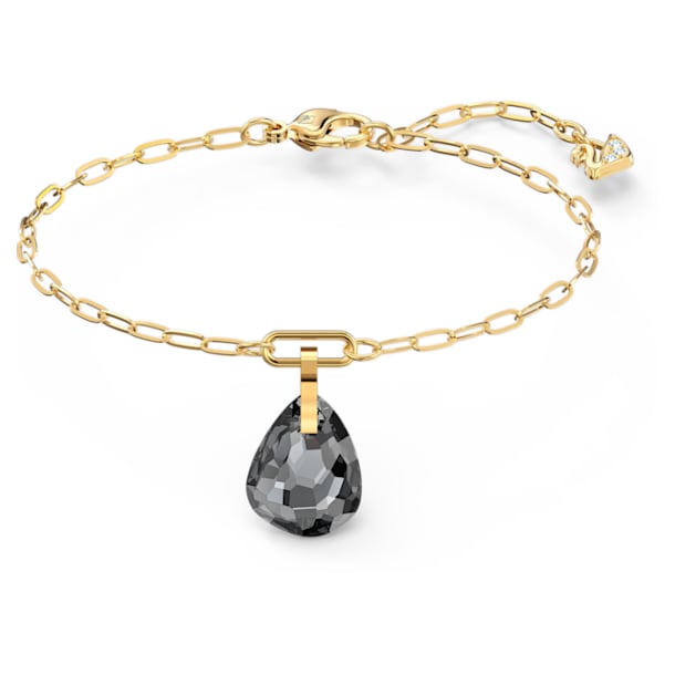 T Bar bracelet, Gray, Gold-tone plated - Swarovski, 5566149