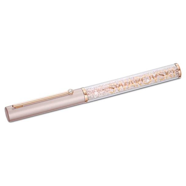 Crystalline Gloss 볼포인트 펜, 로즈골드 톤, 로즈골드 톤 플래팅 - Swarovski, 5568759