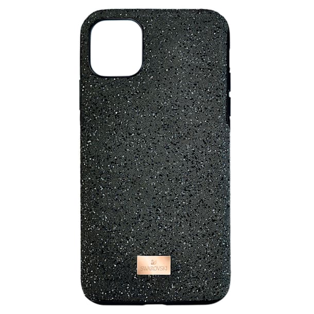 High smartphone case, iPhone® 12 mini, Black - Swarovski, 5574040
