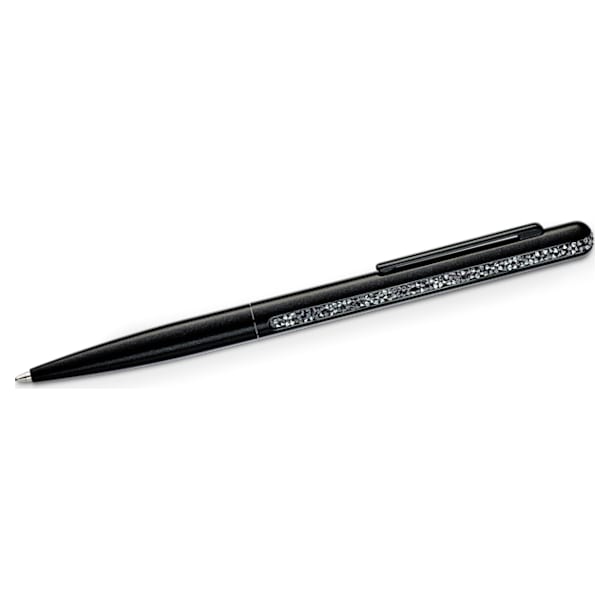 Kemični svinčnik Crystal Shimmer, Črna, Črna prevleka iz rutenija - Swarovski, 5595667