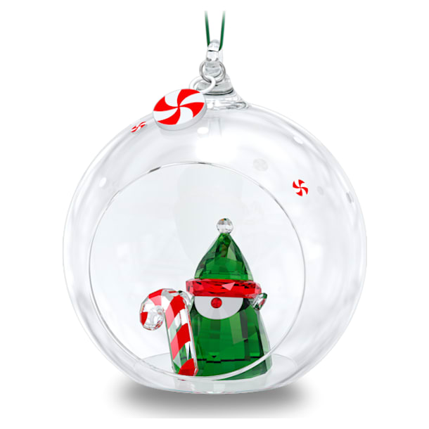 Holiday Cheers Decorazione Pallina Elfo di Babbo Natale - Swarovski, 5596383