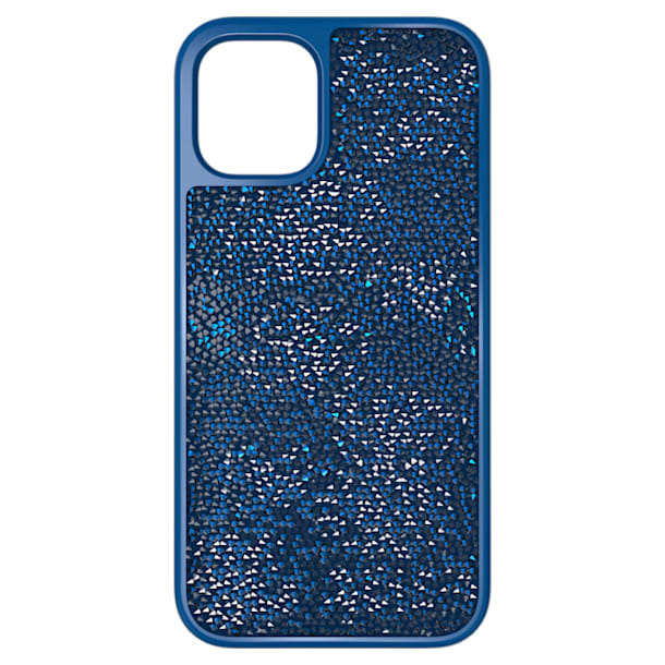 Glam Rock smartphonehoesje, iPhone® 12 mini, Blauw - Swarovski, 5616360