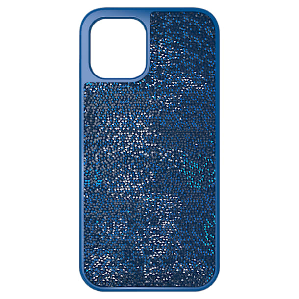 Husă pentru smartphone Glam Rock, iPhone® 12 Pro Max, Albastru - Swarovski, 5616362