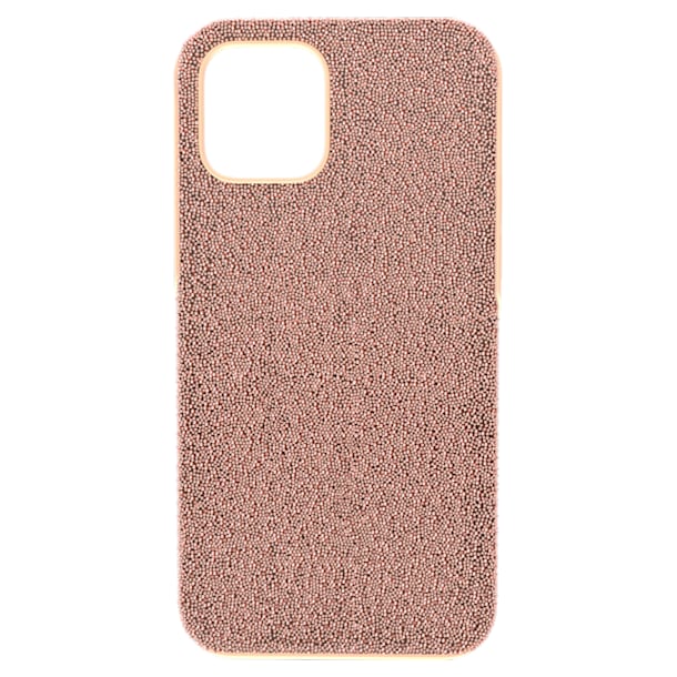 High smartphone case, iPhone® 12/12 Pro, Rose gold-tone - Swarovski, 5616366