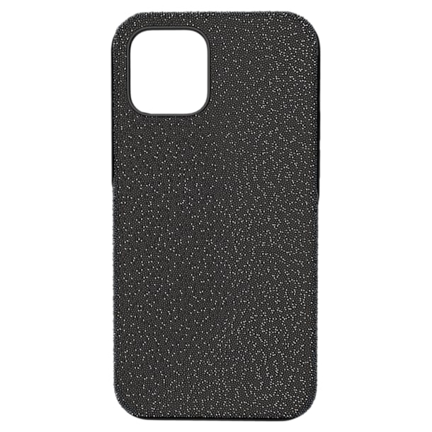High smartphone case, iPhone® 12/12 Pro, Black - Swarovski, 5616377