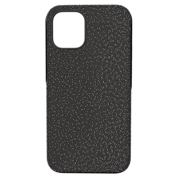 High smartphone case, iPhone® 12 mini, Black - Swarovski, 5616379
