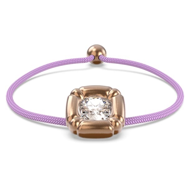 Dulcis bracelet, Cushion cut, Rose gold-tone - Swarovski, 5617983