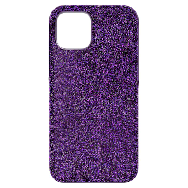High smartphone case, iPhone® 12/12 Pro, Purple - Swarovski, 5622309
