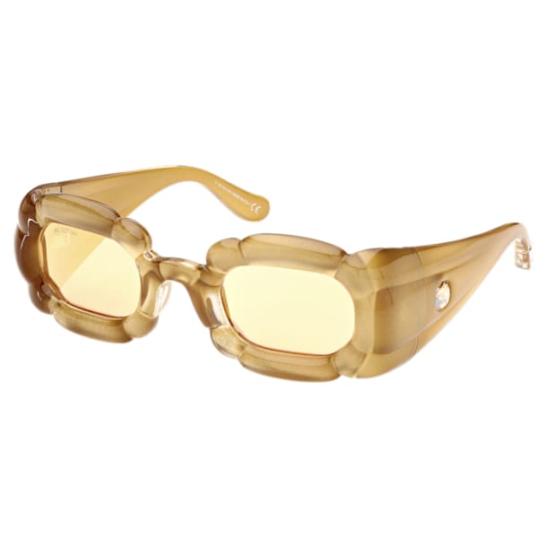 Sunglasses, Statement, Gold-tone - Swarovski, 5625293